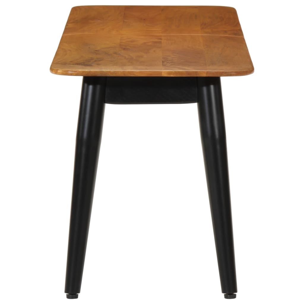 vidaXL Πάγκος 160 x 40 x 45 εκ. από Μασίφ Ξύλο Μάνγκο και Σίδερο