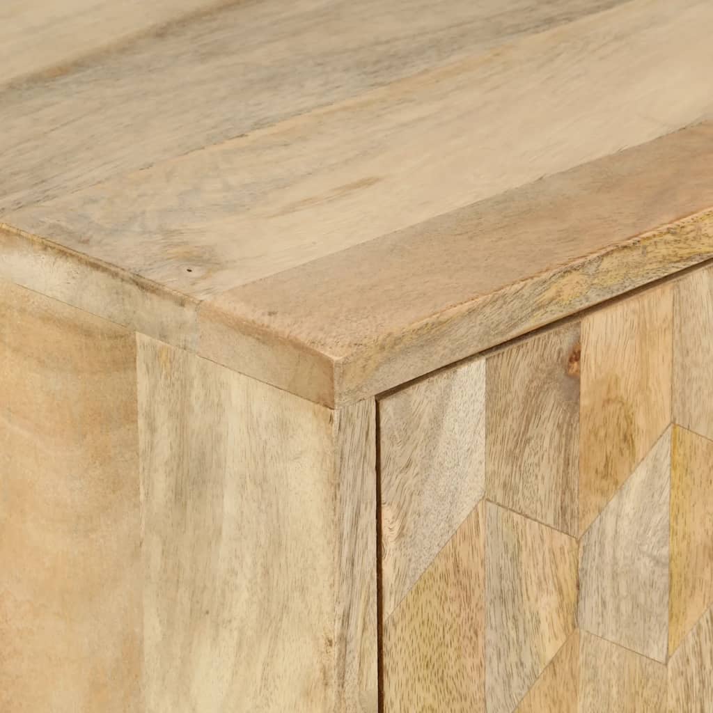 vidaXL Συρταριέρα 70x35x70 εκ. από Μασίφ Ξύλο Μάνγκο