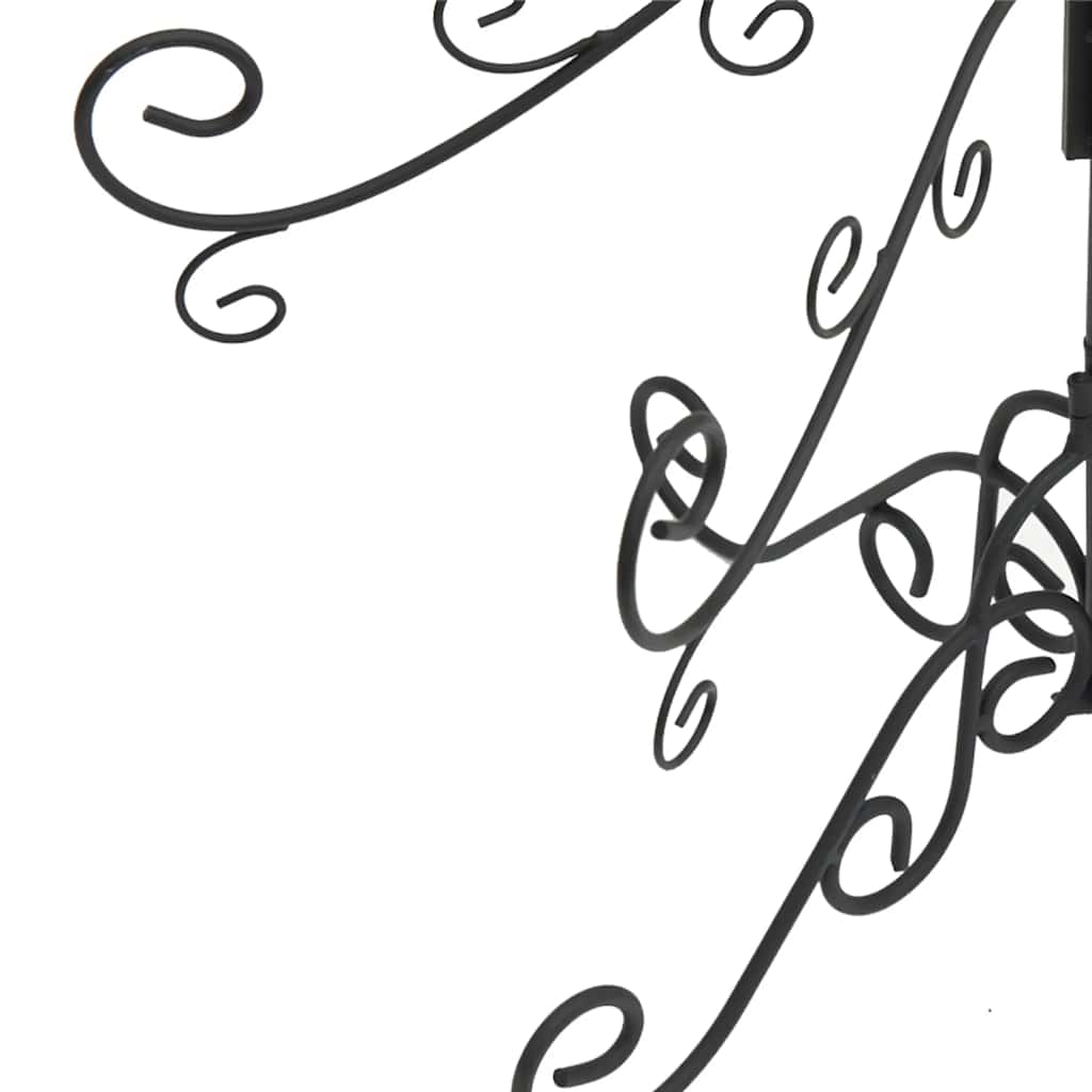 vidaXL Χριστουγεννιάτικο Δέντρο Διακοσμητικό Μαύρο 180 εκ.