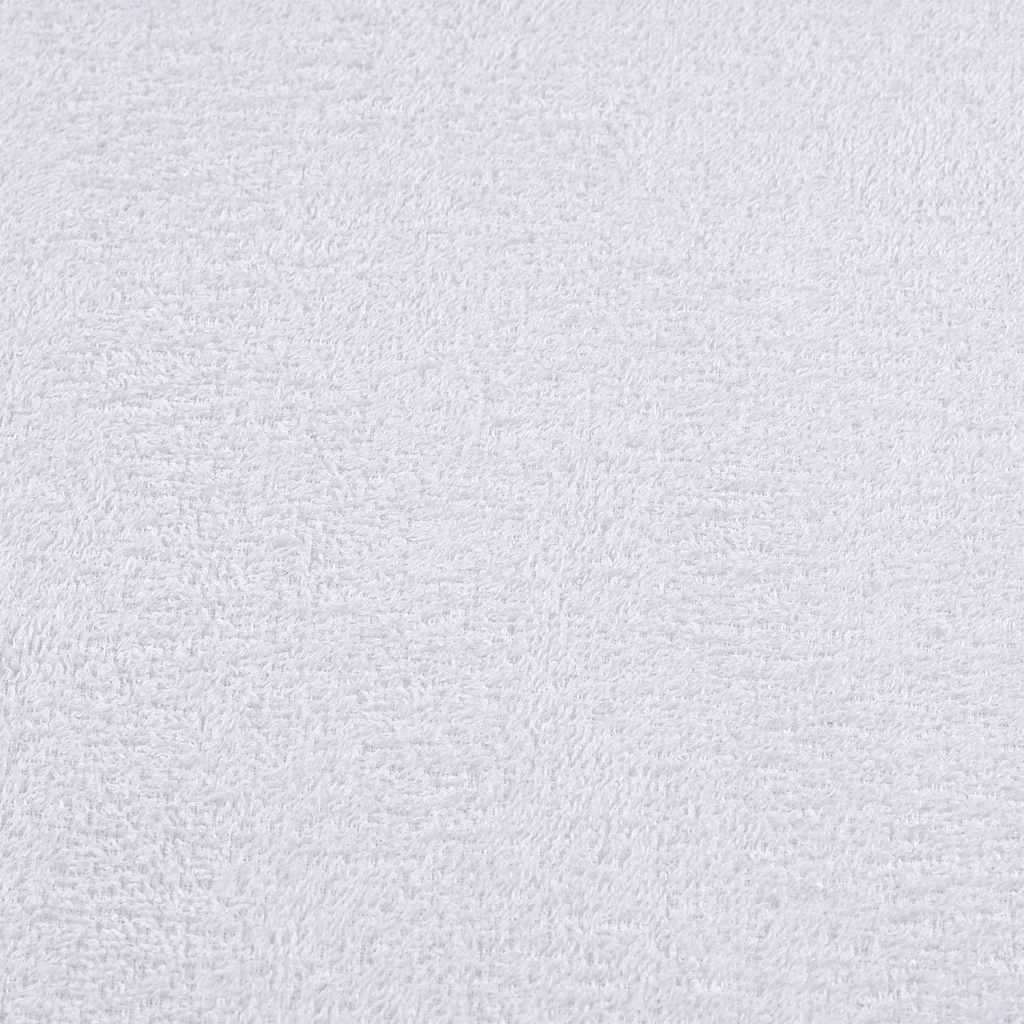 vidaXL Χειροπετσέτες FROGN 10 τεμ. Λευκό 50x100 εκ. 360 γρ./μ²