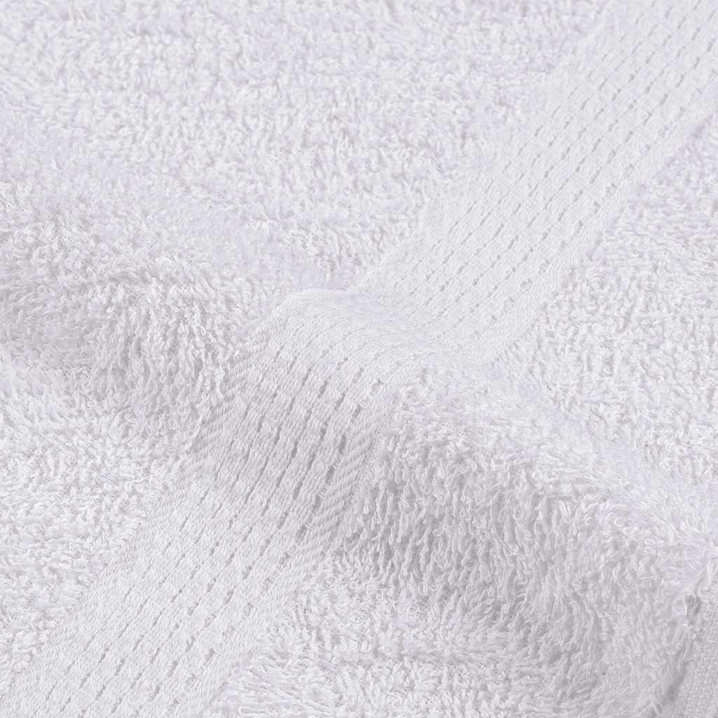 vidaXL Χειροπετσέτες FROGN 10 τεμ. Λευκό 50x100 εκ. 360 γρ./μ²