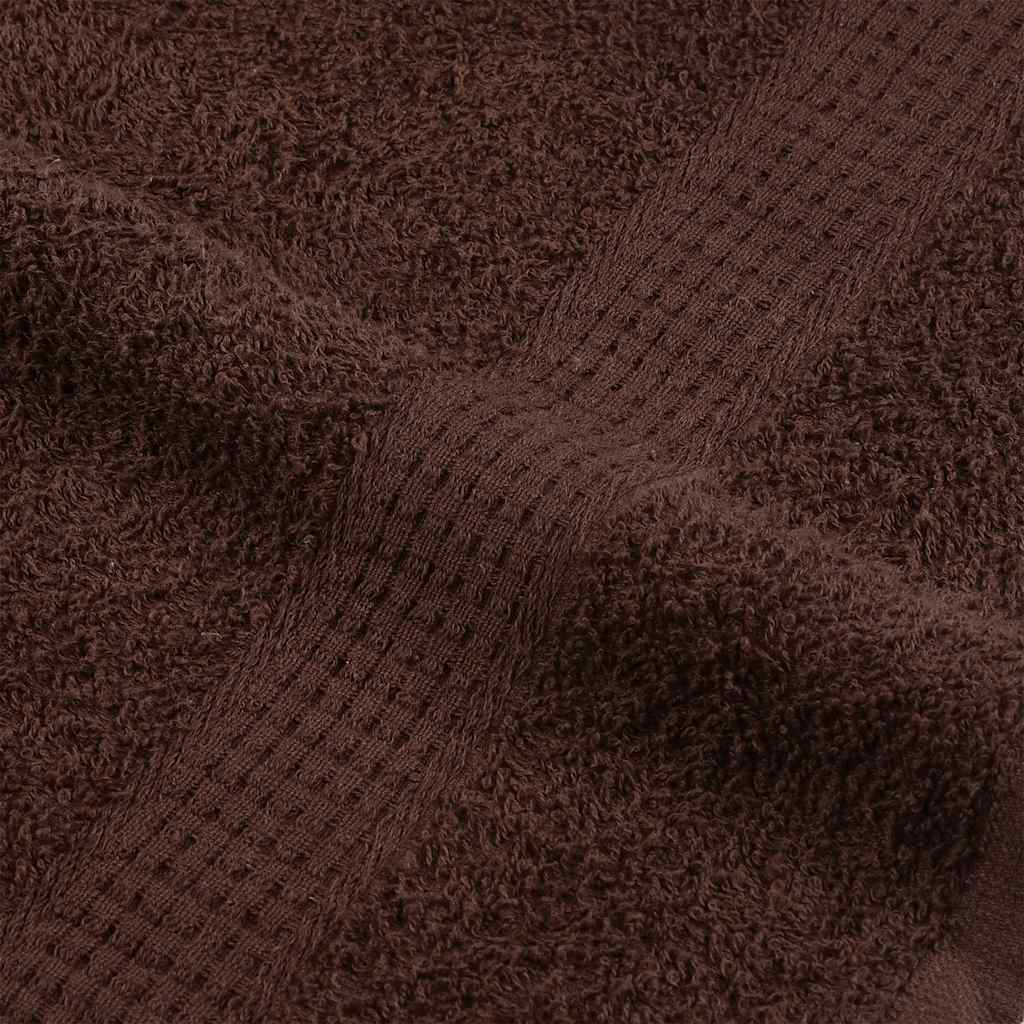 vidaXL Πετσέτες FROGN 4 τεμ. Καφέ 100x200 εκ. 360 γρ./μ²