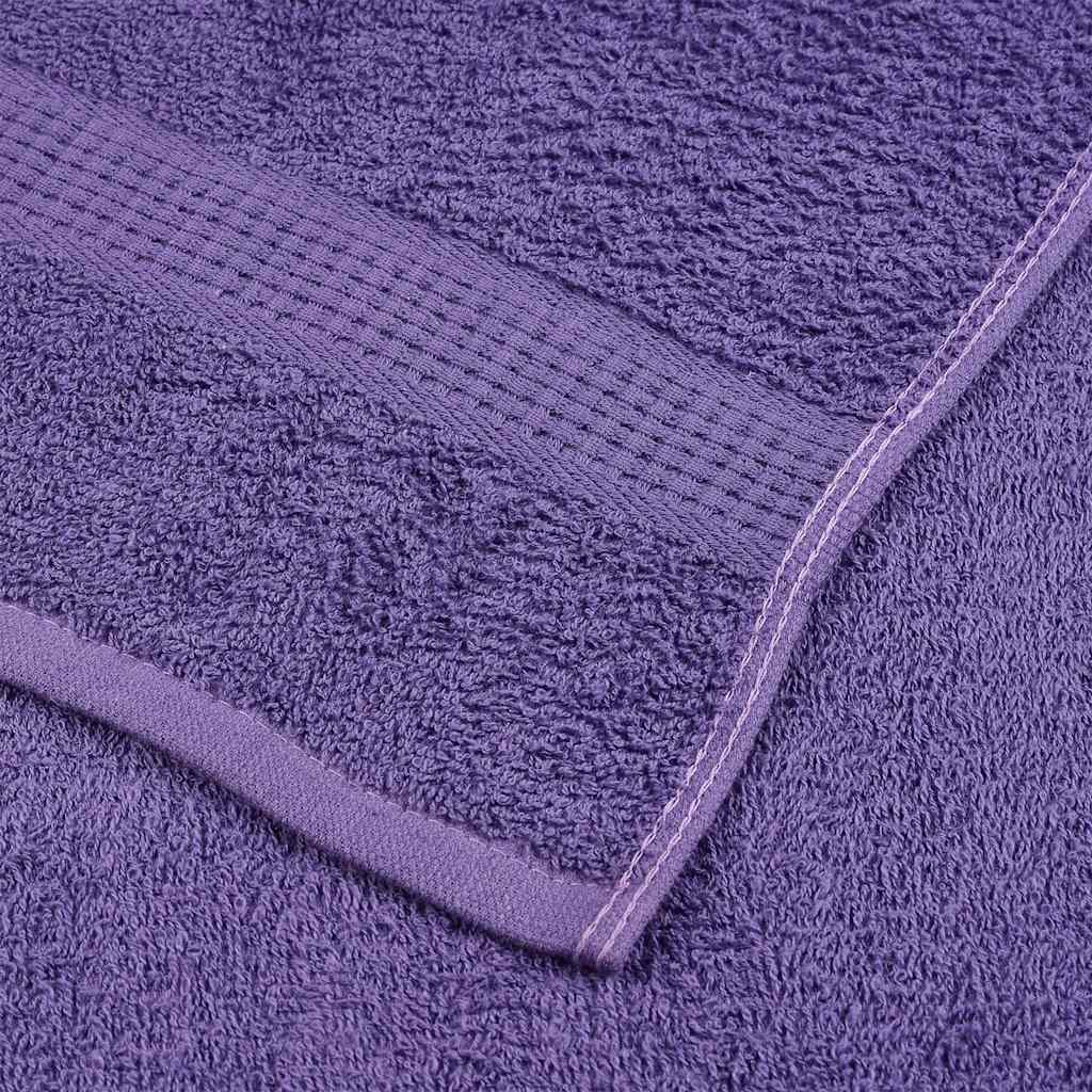 vidaXL Χειροπετσέτες FROGN 2 τεμ. Μωβ 50x100 εκ. 360 γρ./τ.μ.