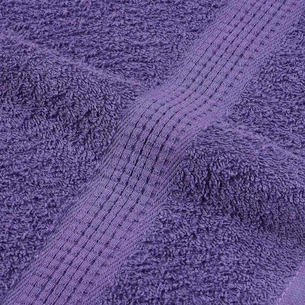 vidaXL Πετσέτες μπάνιου 4 Τεμ Μοβ 100x150 εκ. 360 γρ/μ² 100% Βαμβ.