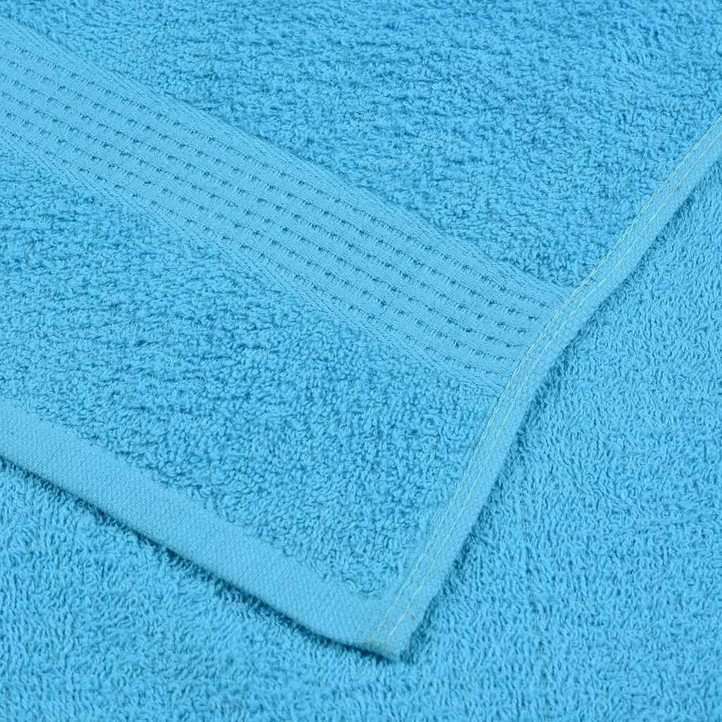 vidaXL Πετσέτες Μπάνιου FROGN 2 τεμ. Τυρκουάζ 70x140 εκ. 360 γρ./τ.μ.