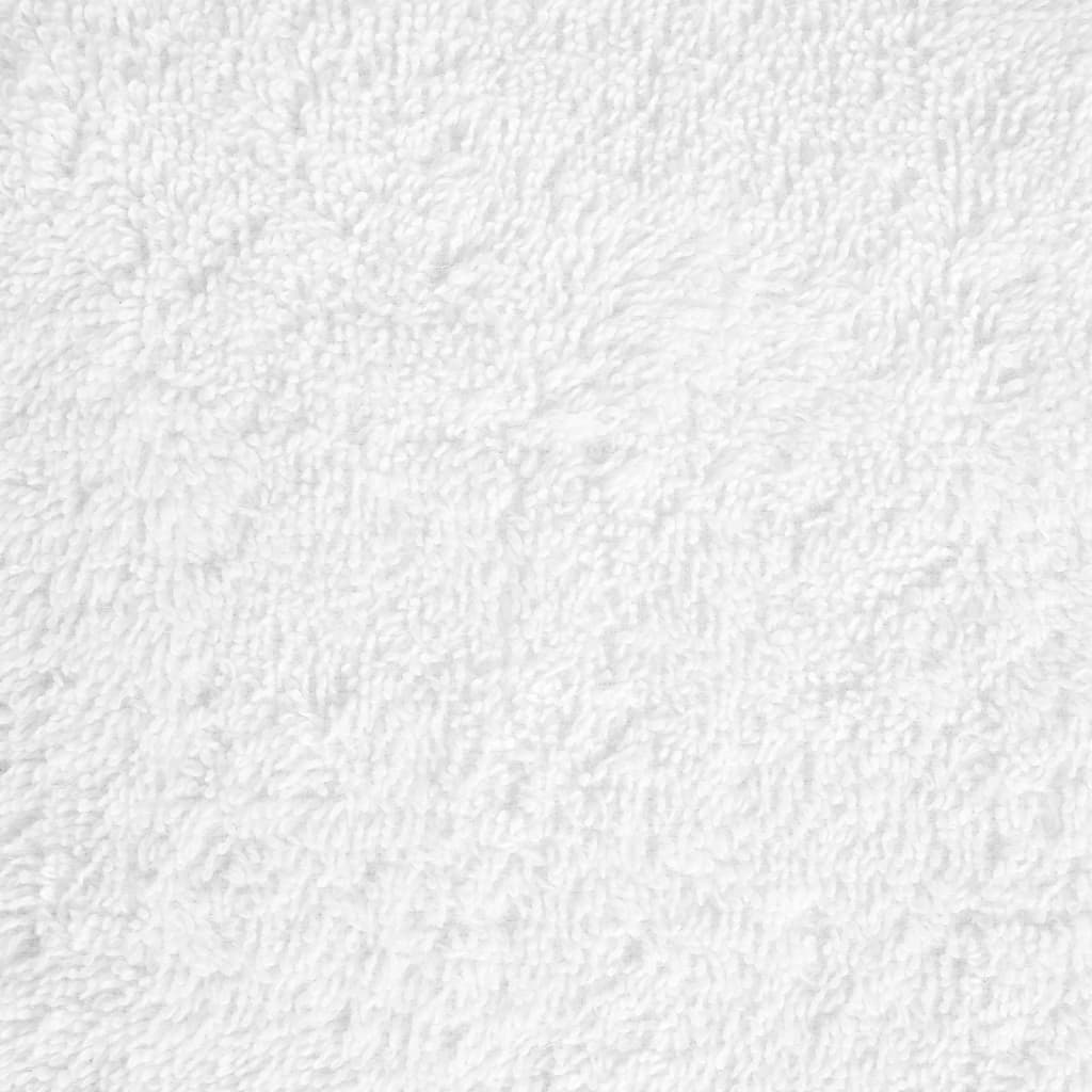 vidaXL Πετσέτες Χεριών Premium SOLUND 10 Τεμ Λευκές 50x100εκ 600γρ/μ²
