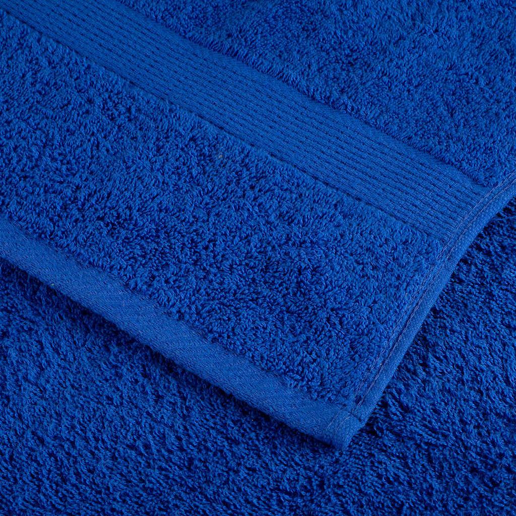 vidaXL Πετσέτα Επισκεπτών SOLUND 2 pcs Μπλε 15 x 21 cm 550 gsm