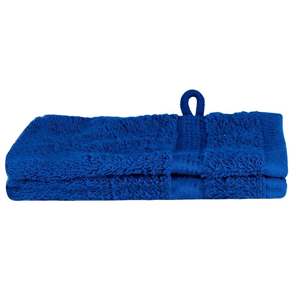vidaXL Πετσέτα Επισκεπτών SOLUND 2 pcs Μπλε 15 x 21 cm 550 gsm