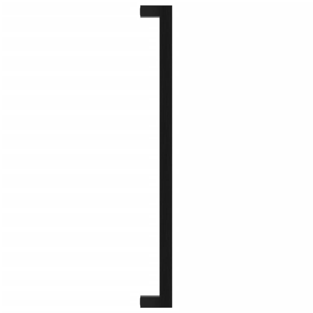 vidaXL Λαβές Ντουλαπιών 20 τεμ. Μαύρες 320 χιλ. από Ανοξείδωτο Ατσάλι