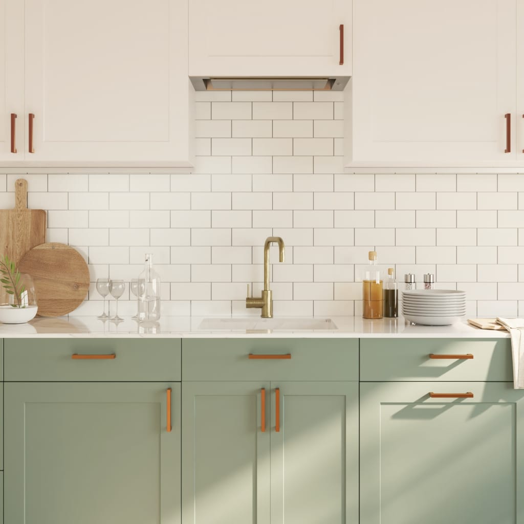 vidaXL Λαβές Ντουλαπιών 20 τεμ. Μπρονζέ 128 χιλ. από Ανοξείδωτο Ατσάλι