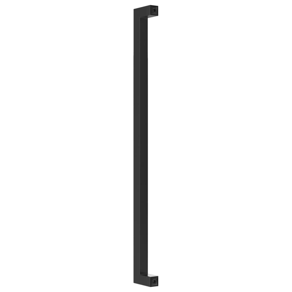 vidaXL Λαβές Ντουλαπιών 10 τεμ. Μαύρες 320 χιλ. από Ανοξείδωτο Ατσάλι