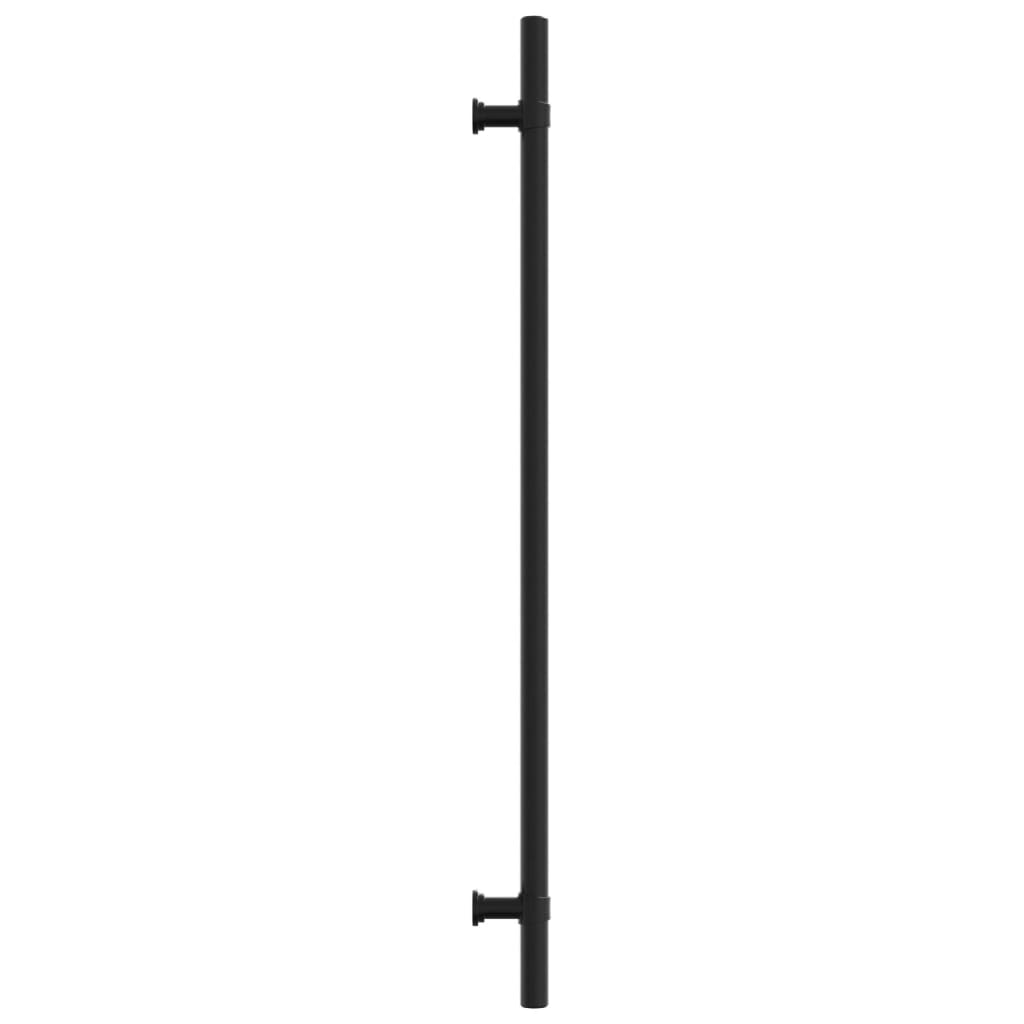 vidaXL Λαβές Ντουλαπιών 10 τεμ. Μαύρες 320 χιλ. από Ανοξείδωτο Ατσάλι