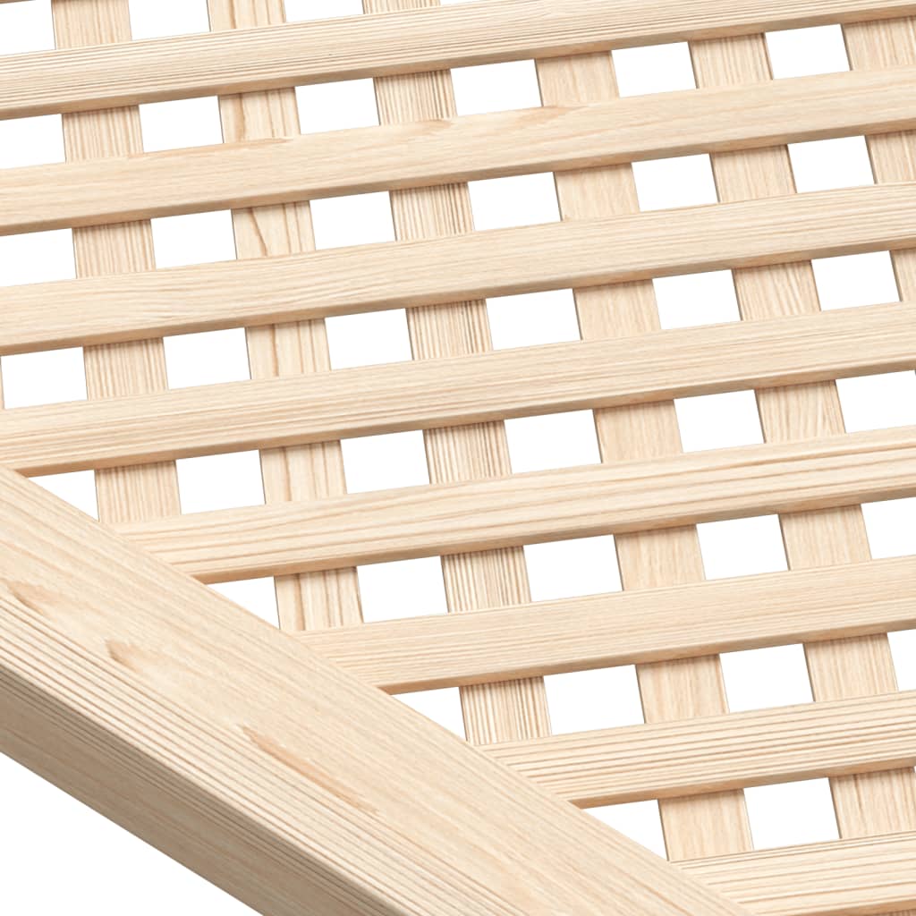 vidaXL Πορτάκια με Περσίδες 2 Τεμ. 49,5x69 εκ. από Μασίφ Ξύλο Πεύκου