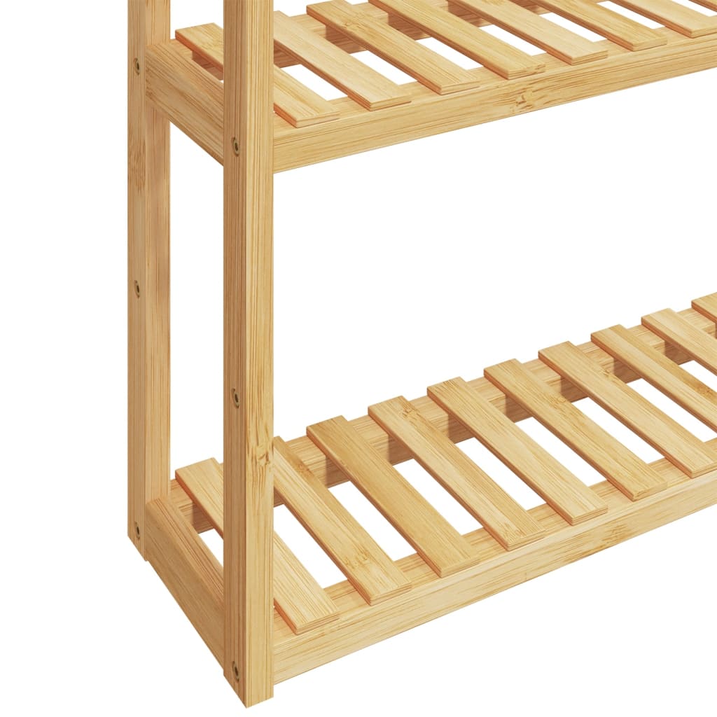 vidaXL Ράφι Μπάνιου 3 Επιπέδων Επιτοίχιο 60x15x54 εκ. από Μπαμπού