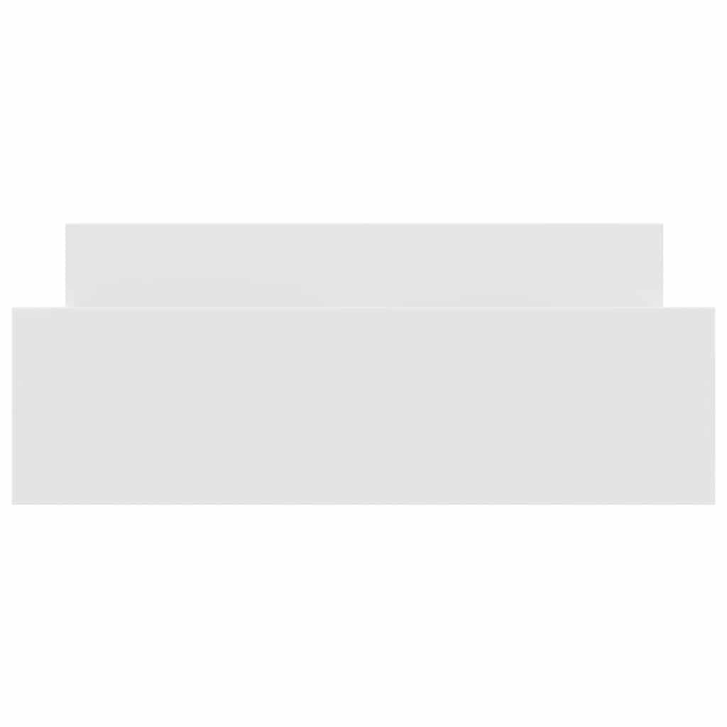 vidaXL Πλαίσιο Κρεβατιού με Κεφαλάρι & Ποδαρικό Λευκό 120 x 190 εκ.