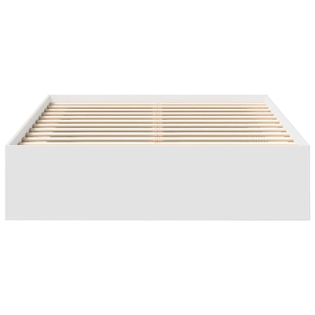 vidaXL Πλαίσιο Κρεβατιού Λευκό 160 x 200 εκ.
