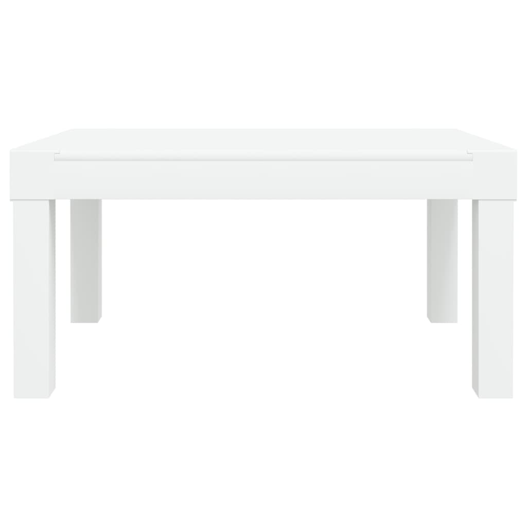 vidaXL Σαλόνι Κήπου Σετ 3 τεμ. Λευκό από Πολυπροπυλένιο με Μαξιλάρια