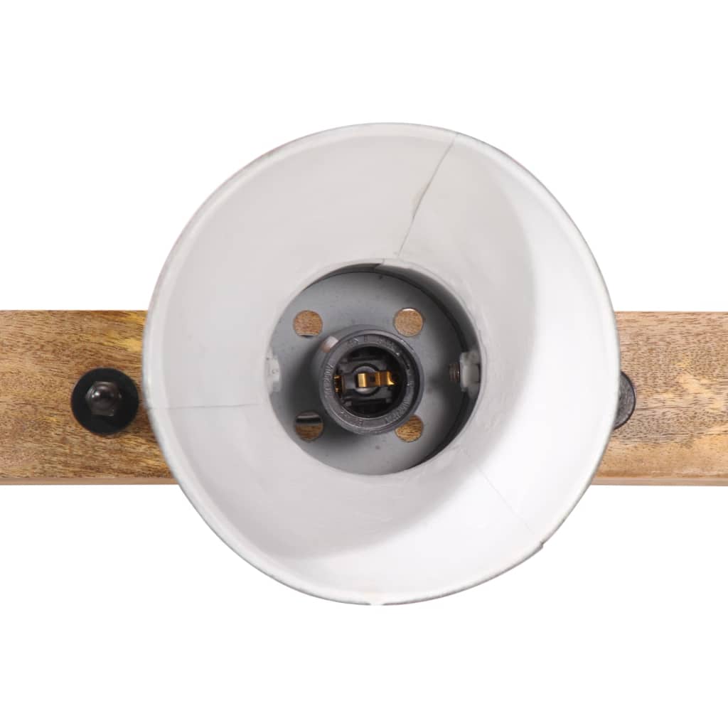 vidaXL Φωτιστικό Τοίχου 25 W Αντικέ Μπλε 65 x 25 εκ. Ε27