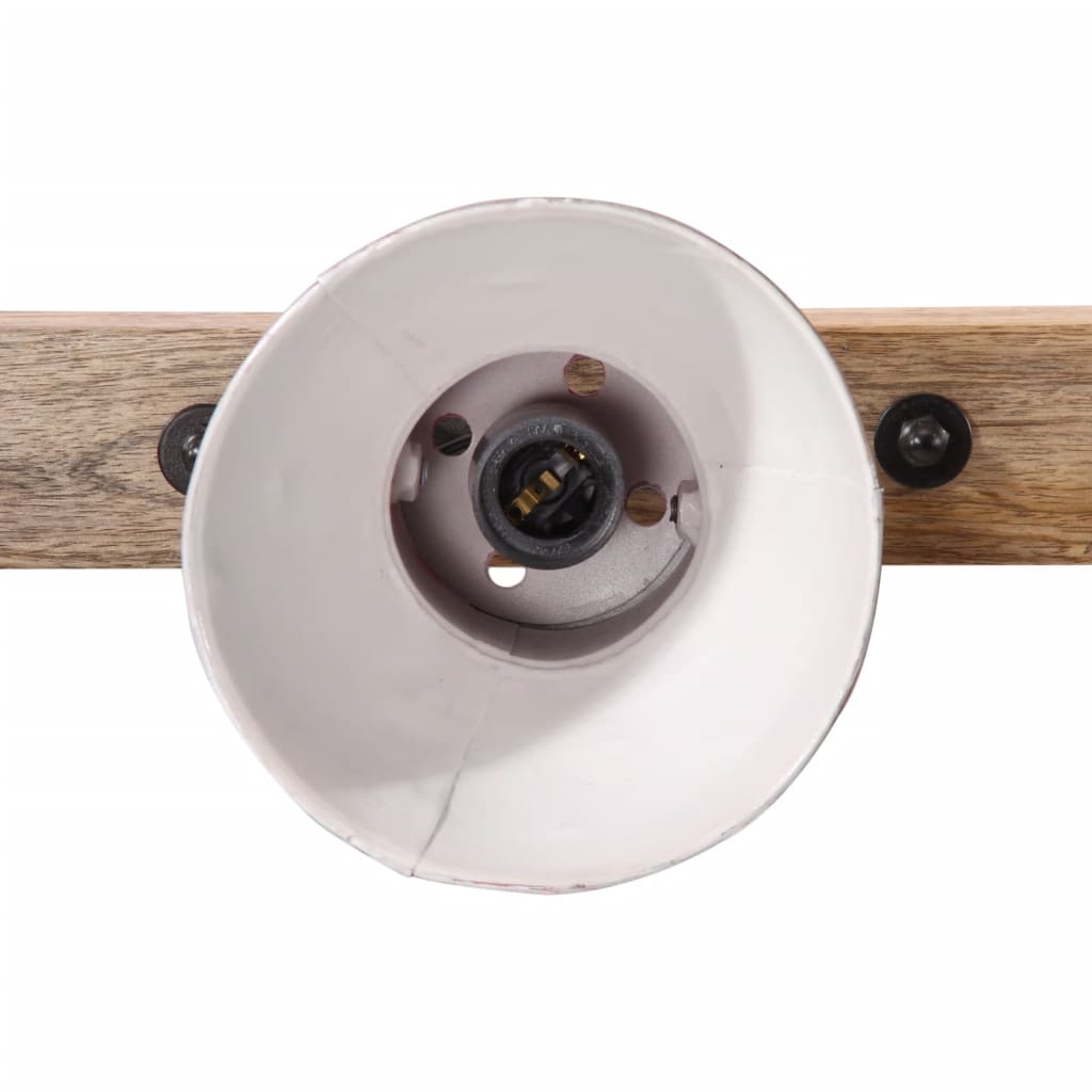 vidaXL Φωτιστικό Τοίχου 25 W Αντικέ Κόκκινο 65 x 25 εκ. Ε27