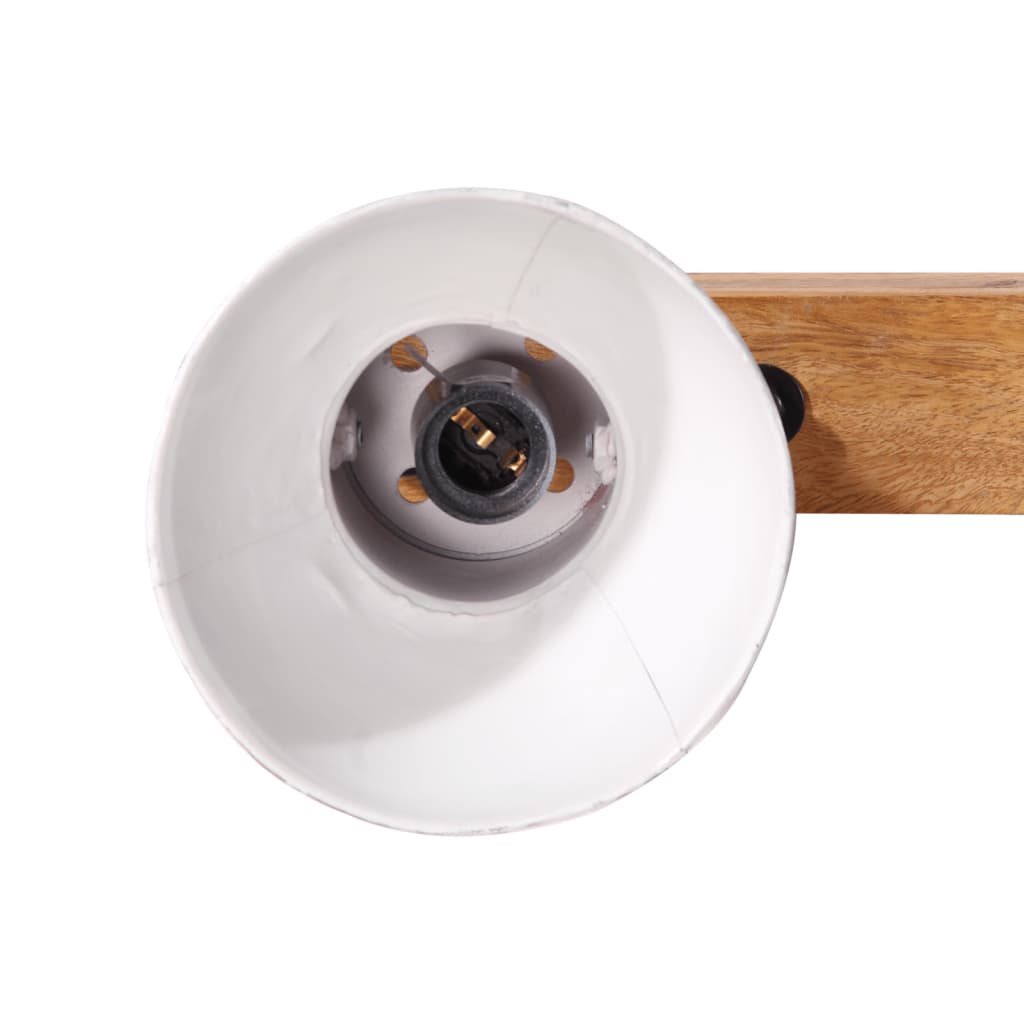 vidaXL Φωτιστικό Τοίχου 25 W Αντικέ Κόκκινο 45x25 εκ. Ε27