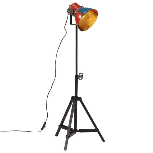 vidaXL Φωτιστικό Δαπέδου 25 W Πολύχρωμο 35x35x65/95 εκ. Ε27