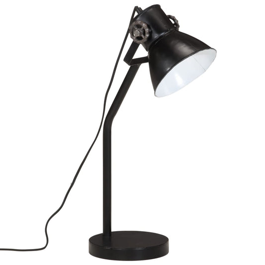 vidaXL Φωτιστικό Γραφείου 25 W Μαύρο 17x17x60 εκ. Ε27