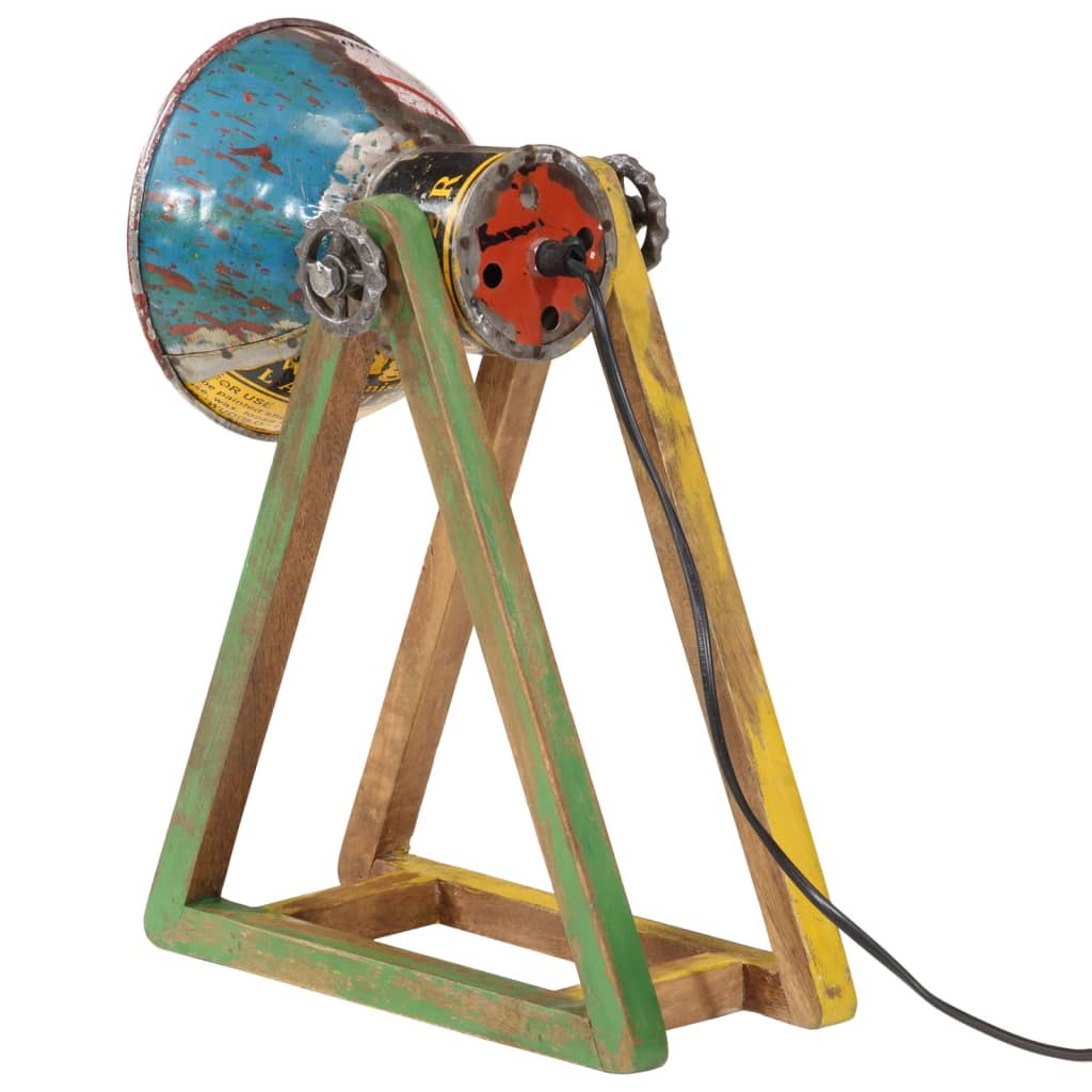 vidaXL Φωτιστικό Γραφείου 25 W Πολύχρωμο 30x17x40 εκ. Ε27