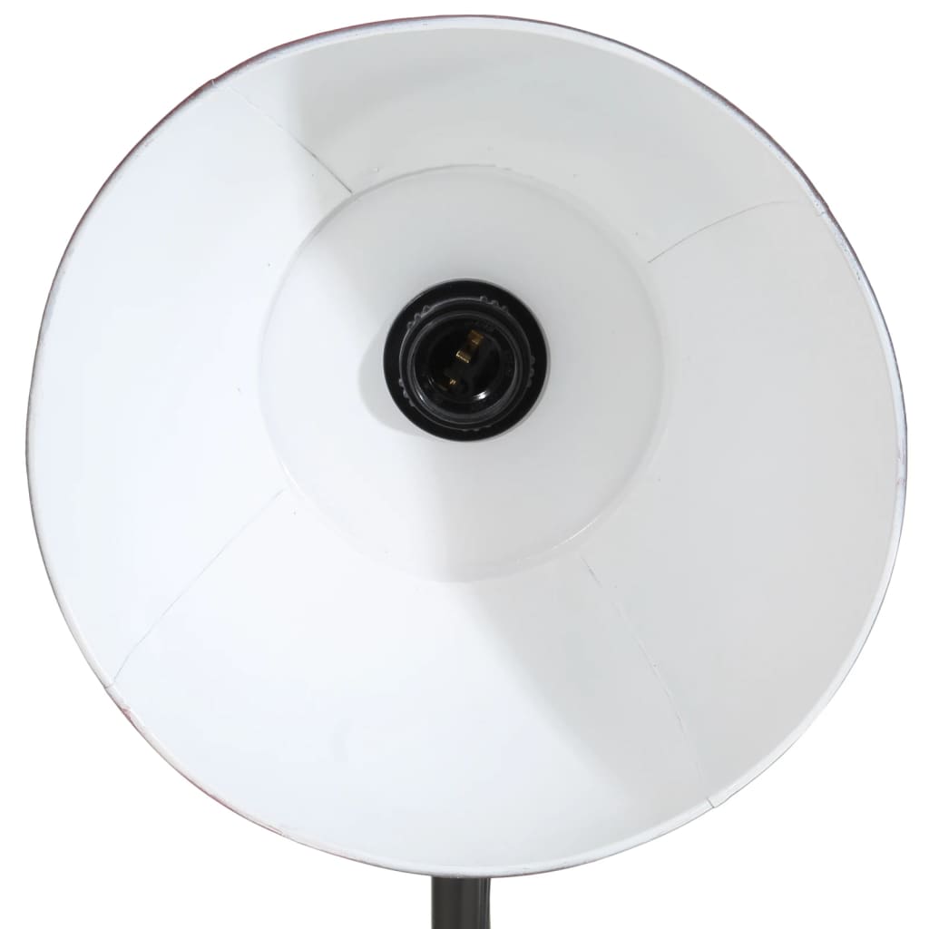 vidaXL Φωτιστικό Δαπέδου 25 W Αντικέ Κόκκινο 30x30x100-150 εκ. Ε27