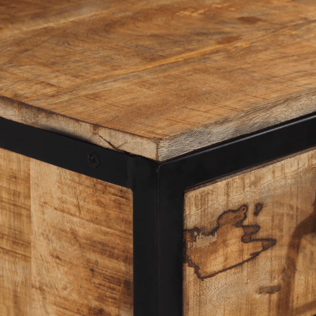 vidaXL Κομοδίνο 40x35x40 εκ. από Μασίφ Ξύλο Μάνγκο