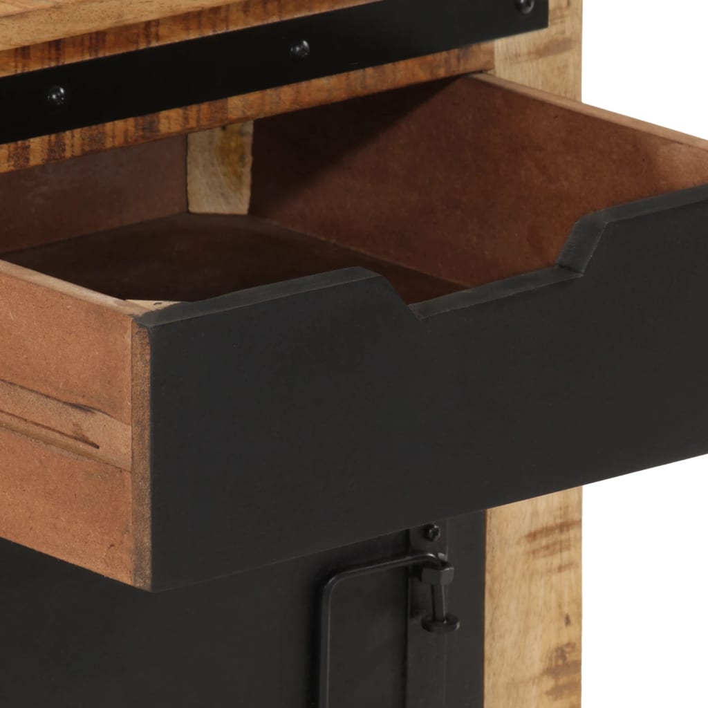 vidaXL Κομοδίνο 45x40x45 εκ. από Μασίφ Ξύλο Μάνγκο