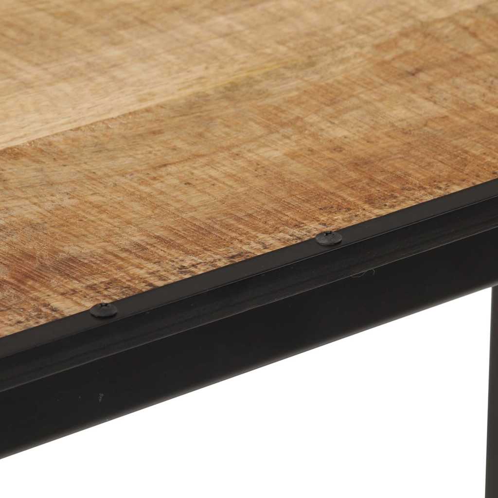 vidaXL Τραπέζι Μπαρ 110x55x107 εκ. από Ακατέργαστο Μασίφ Ξύλο Μάνγκο