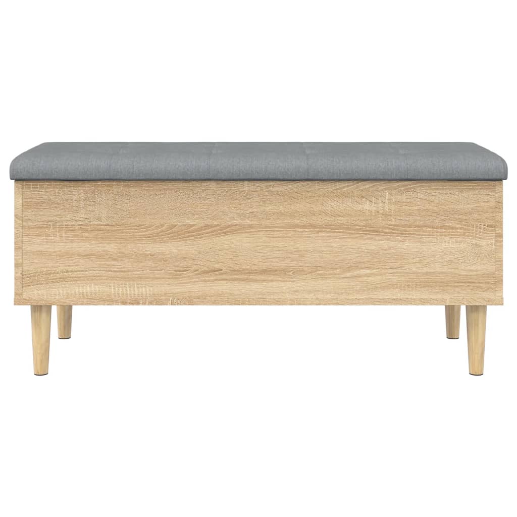 vidaXL Παγκάκι Αποθήκευσης Sonoma Δρυς 102x42x46 εκ. Επεξ. Ξύλο