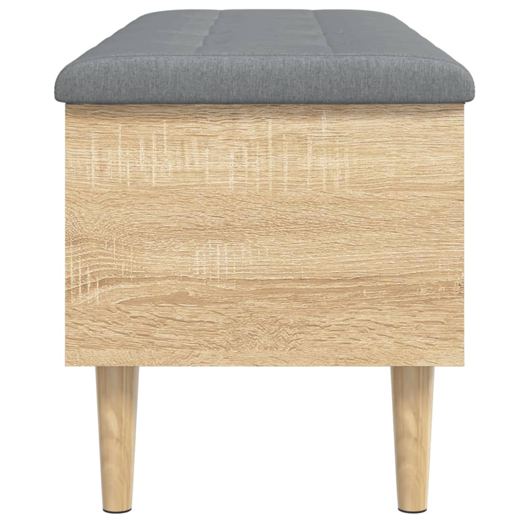 vidaXL Παγκάκι Αποθήκευσης Sonoma Δρυς 102x42x46 εκ. Επεξ. Ξύλο