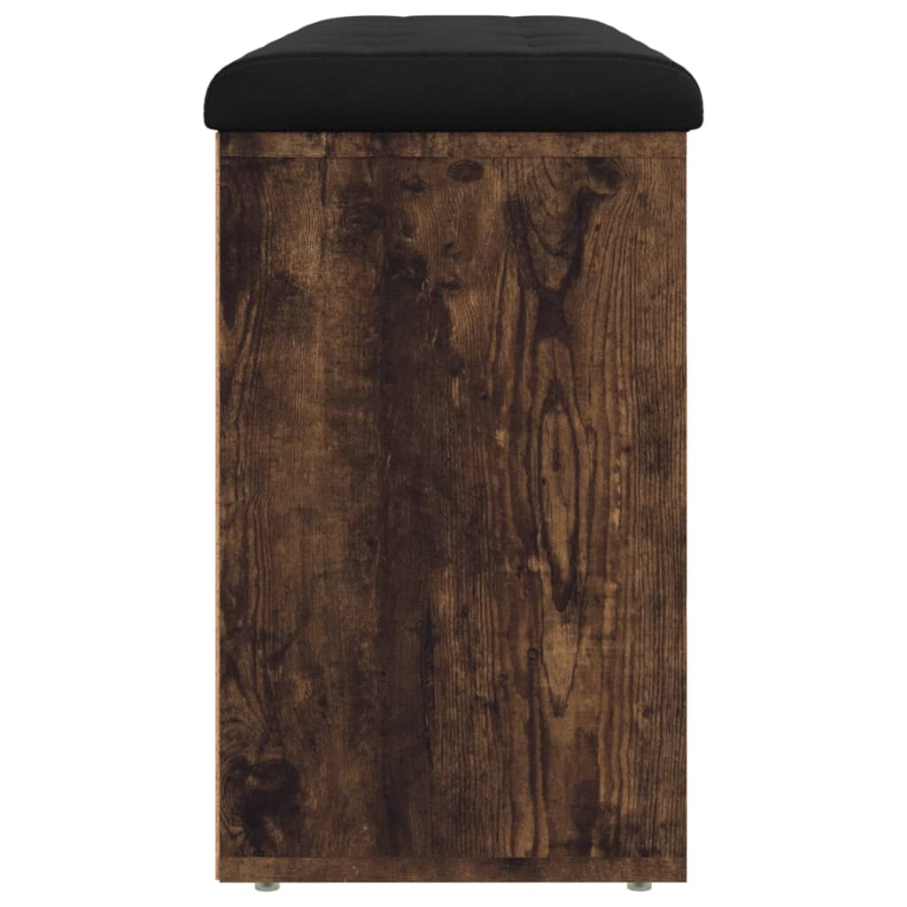 vidaXL Παπουτσοθήκη Καπνιστή Δρυς 102x32x50 εκ. από Επεξεργασμένο Ξύλο