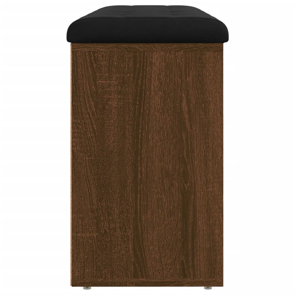 vidaXL Παπουτσοθήκη Καφέ Δρυς 102x32x50 εκ. από Επεξεργασμένο Ξύλο