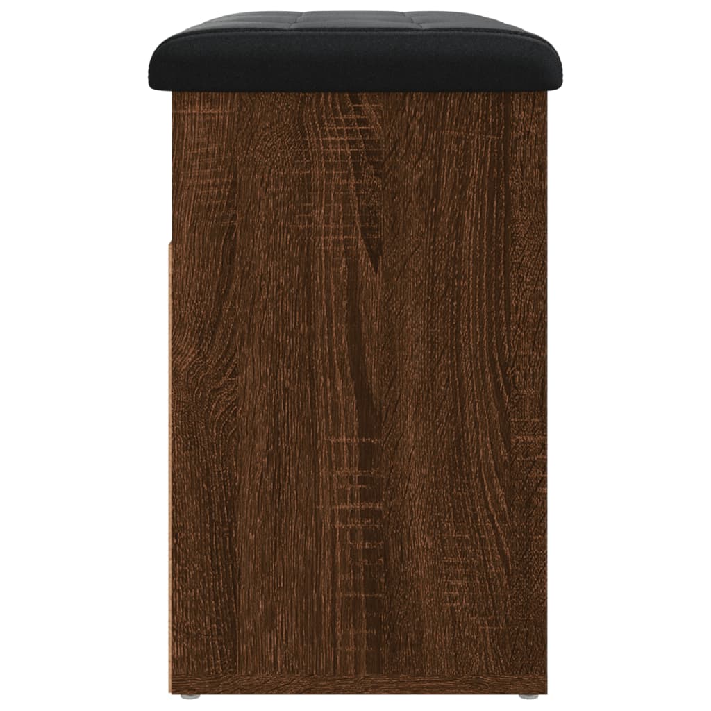 vidaXL Παπουτσοθήκη Καφέ Δρυς 62x32x50 εκ. από Επεξεργασμένο Ξύλο