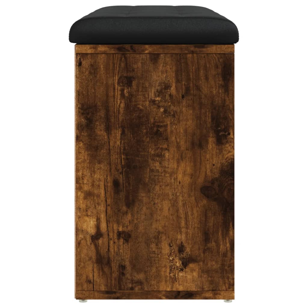 vidaXL Παπουτσοθήκη Καπνιστή Δρυς 82x32x50 εκ. από Επεξεργασμένο Ξύλο