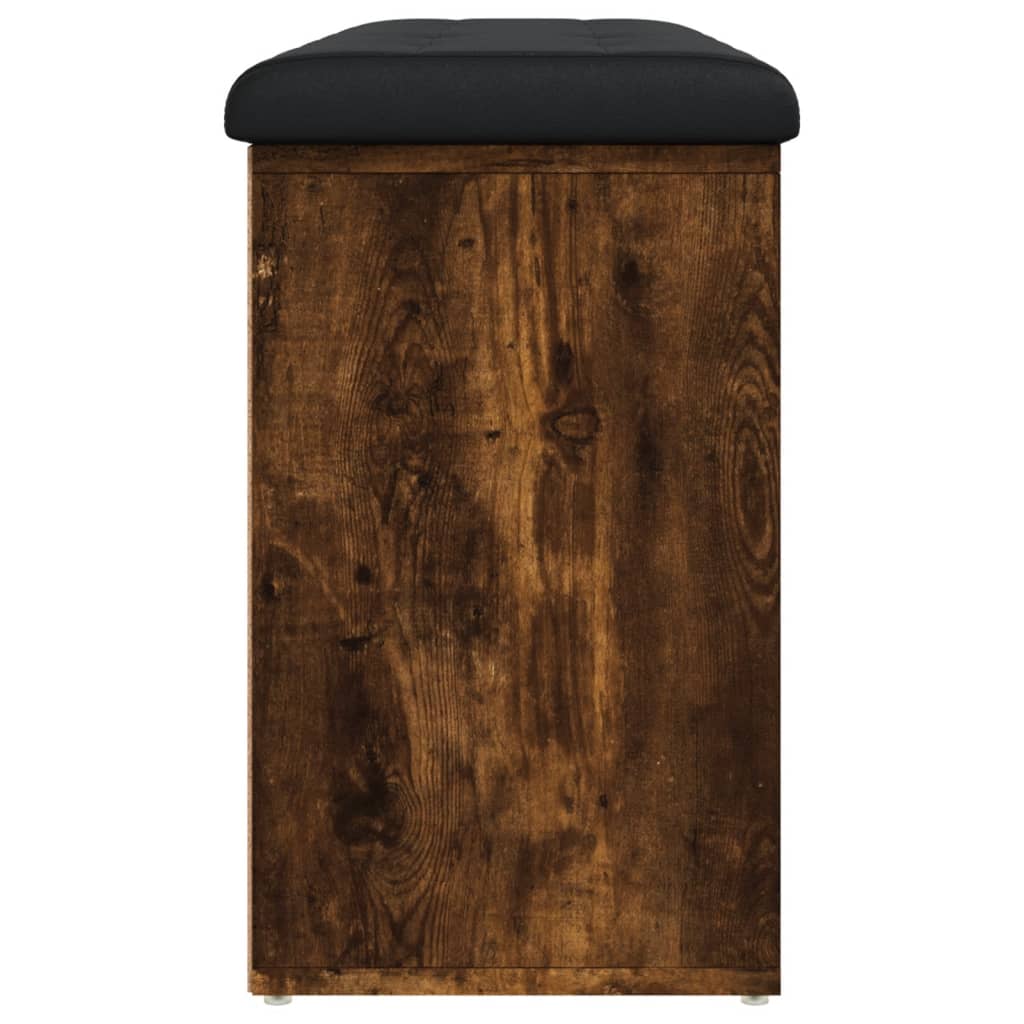 vidaXL Παπουτσοθήκη Καπνιστή Δρυς 102x32x50 εκ. από Επεξεργασμένο Ξύλο