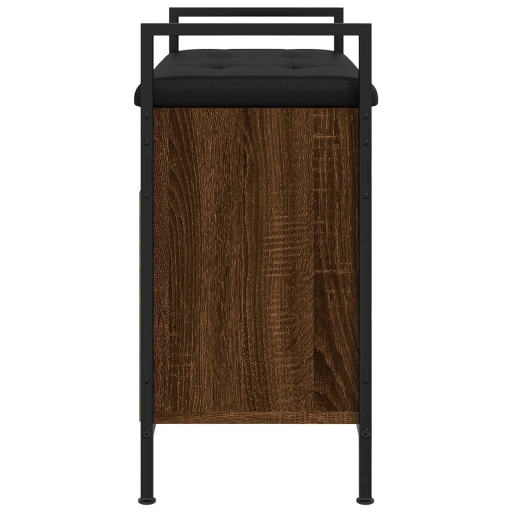 vidaXL Παπουτσοθήκη Καφέ Δρυς 65,5x32x57,5 εκ. από Επεξεργασμένο Ξύλο