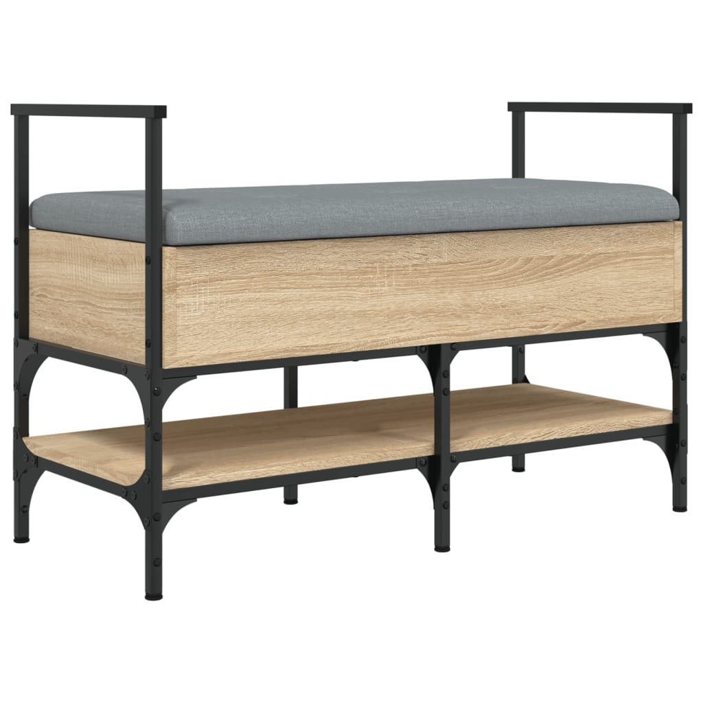 vidaXL Παπουτσοθήκη Sonoma Δρυς 85,5x42x57,5 εκ. Επεξεργασμένο Ξύλο