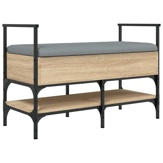 vidaXL Παπουτσοθήκη Sonoma Δρυς 85,5x42x57,5 εκ. Επεξεργασμένο Ξύλο