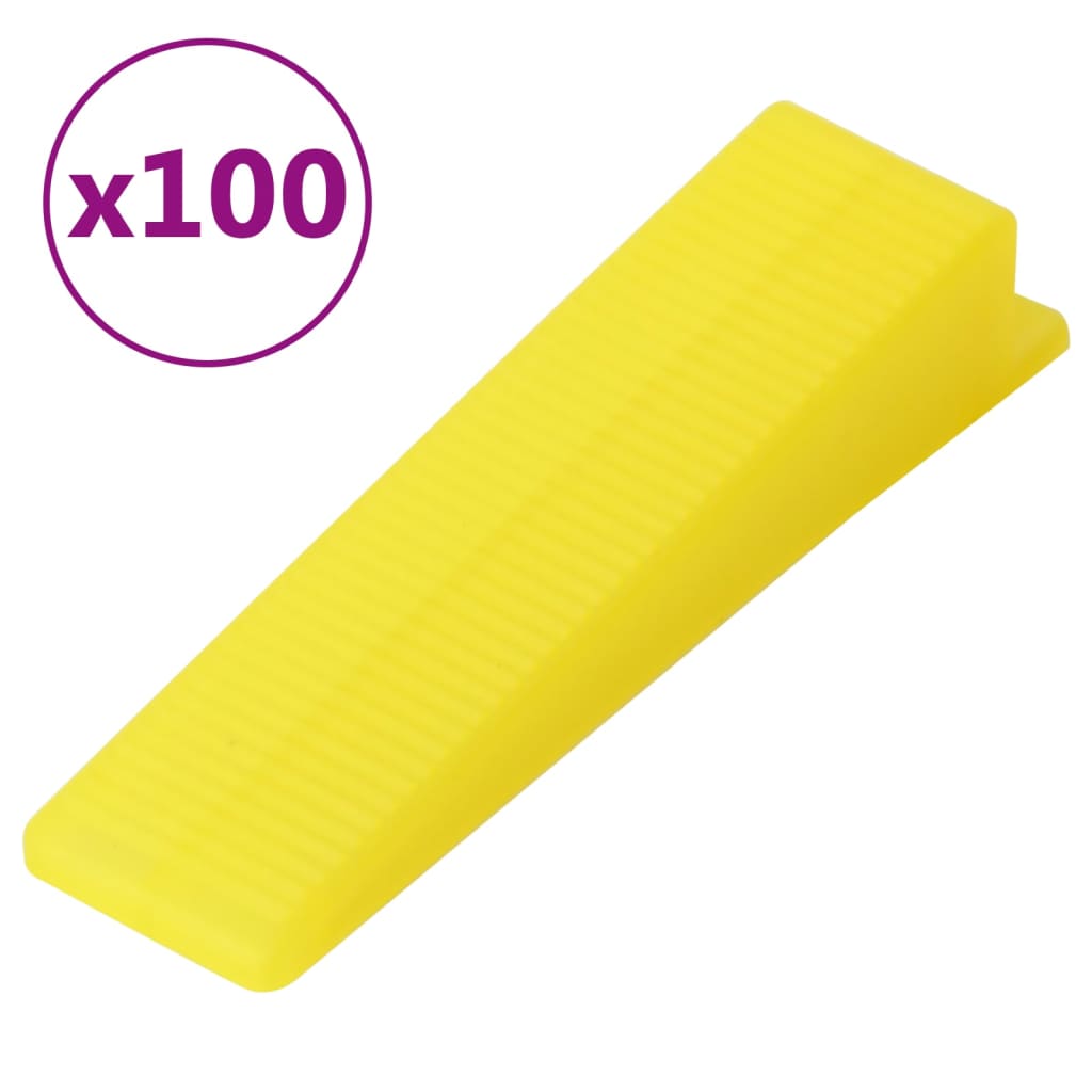 vidaXL Σφήνες Ευθυγράμμισης Πλακιδίων 100 τεμ.