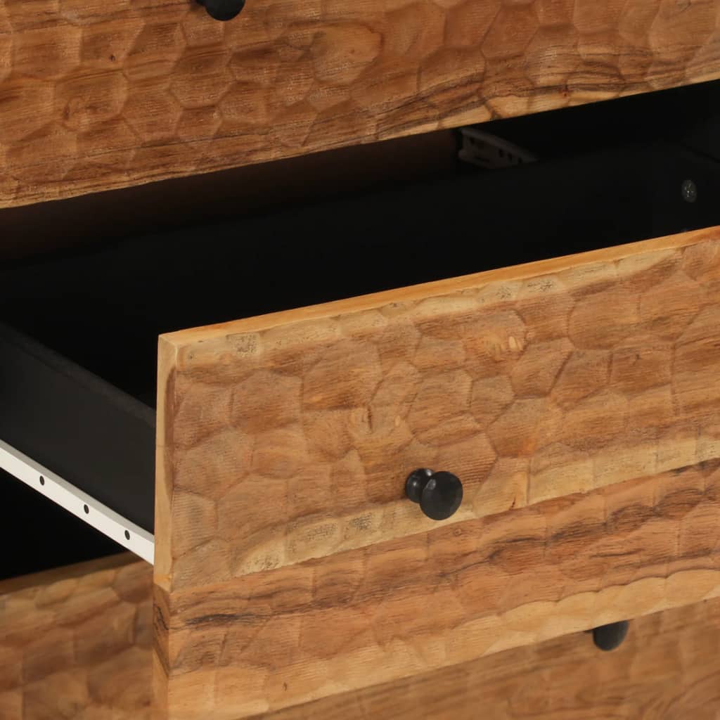 vidaXL Βοηθητικά Ντουλάπια 2 τεμ. 60x33x75 εκ. από Μασίφ Ξύλο Ακακίας