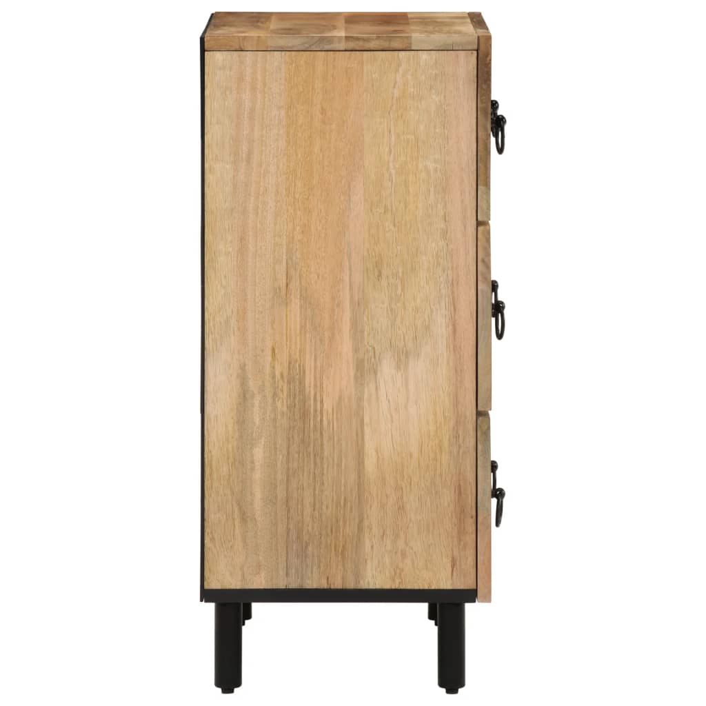 vidaXL Βοηθητικά Ντουλάπια 3 Τεμ. 60x33x75 εκ. από Μασίφ Ξύλο Μάνγκο