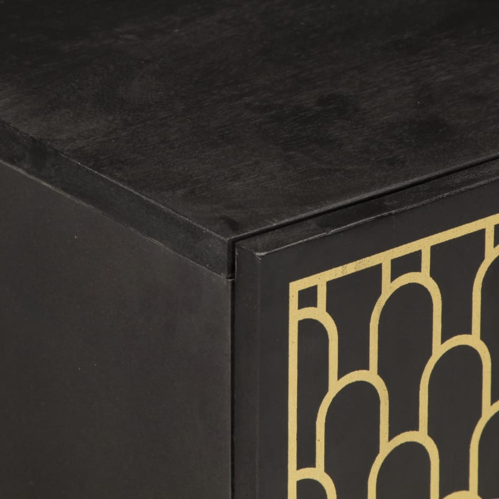 vidaXL Έπιπλα Μπάνιου Σετ 2 Τεμαχίων από Μασίφ Ξύλο Μάνγκο