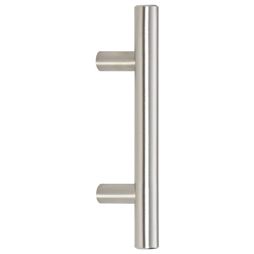 vidaXL Λαβές Ντουλαπιών 10 τεμ. Ασημί 64 χιλ. από Ανοξείδωτο Ατσάλι