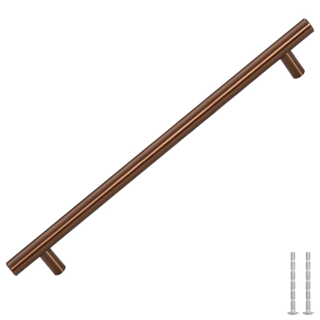 vidaXL Λαβές Ντουλαπιών 5 τεμ. Μπρονζέ 224 χιλ. από Ανοξείδωτο Ατσάλι