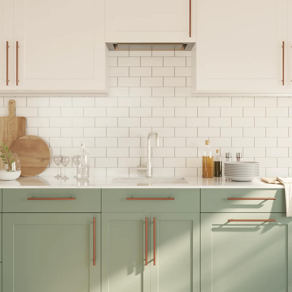 vidaXL Λαβές Ντουλαπιών 5 τεμ. Μπρονζέ 224 χιλ. από Ανοξείδωτο Ατσάλι