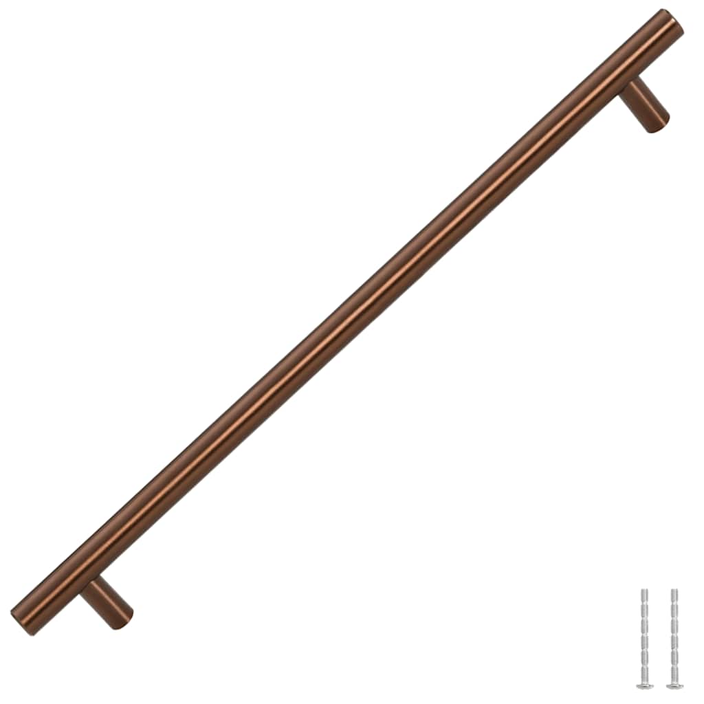 vidaXL Λαβές Ντουλαπιών 5 τεμ. Μπρονζέ 320 χιλ. από Ανοξείδωτο Ατσάλι