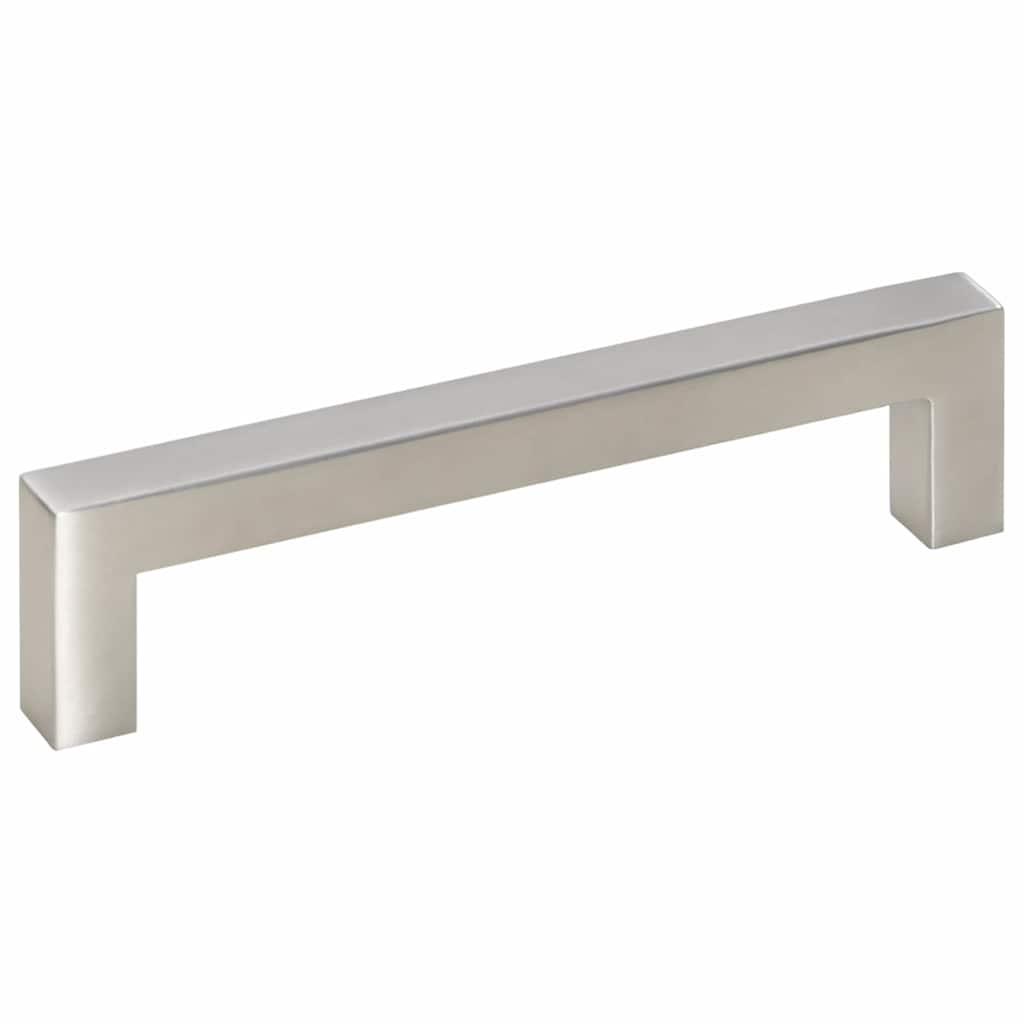 vidaXL Λαβές Ντουλαπιών 10 τεμ. Ασημί 128 χιλ. από Ανοξείδωτο Ατσάλι